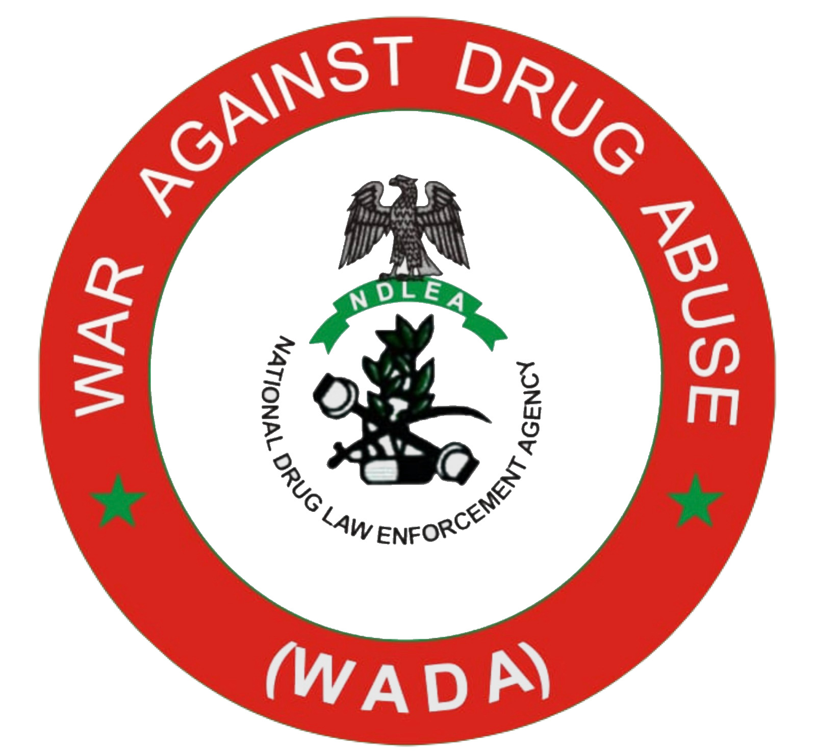 Official War Against Drug Abuse (WADA) logo